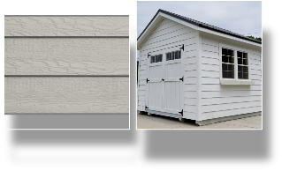 Vinyl Siding Shed in Wisconsin