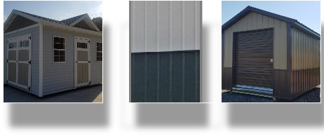 Vinyl Siding Shed in Wisconsin